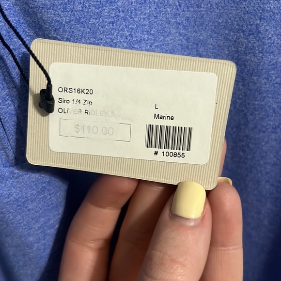 Oliver Ridley pullover size Large, NWT, never worn - Picture 2 of 2